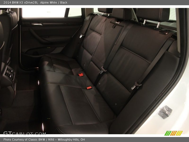 Alpine White / Black 2014 BMW X3 xDrive28i