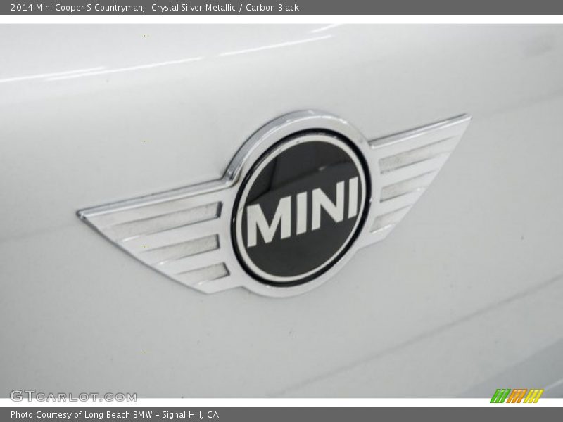 Crystal Silver Metallic / Carbon Black 2014 Mini Cooper S Countryman