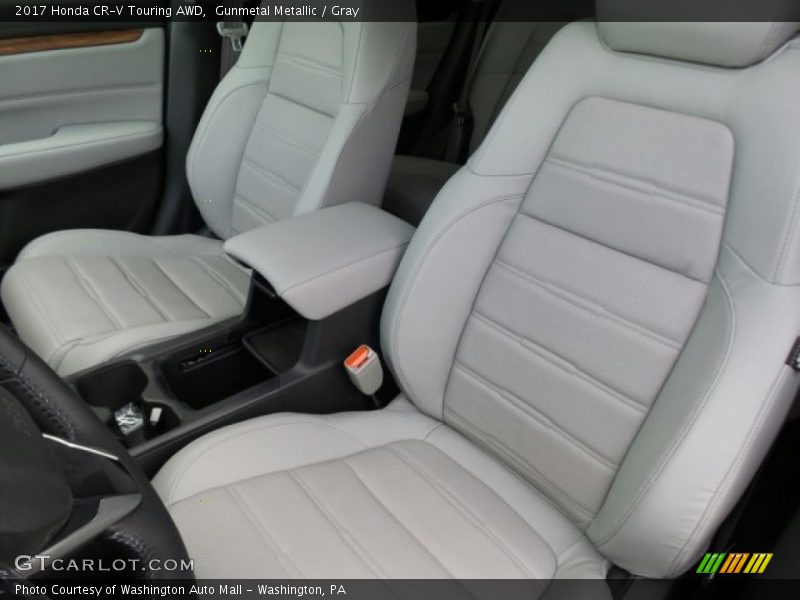 Gunmetal Metallic / Gray 2017 Honda CR-V Touring AWD
