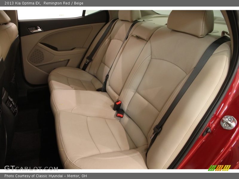 Remington Red / Beige 2013 Kia Optima EX