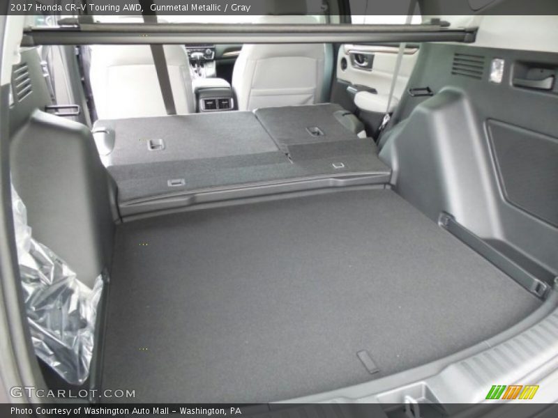 Gunmetal Metallic / Gray 2017 Honda CR-V Touring AWD