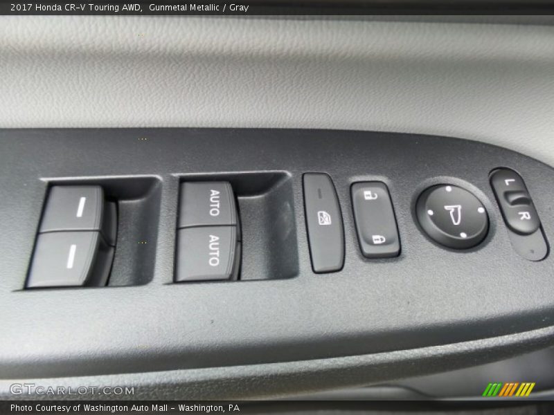 Gunmetal Metallic / Gray 2017 Honda CR-V Touring AWD