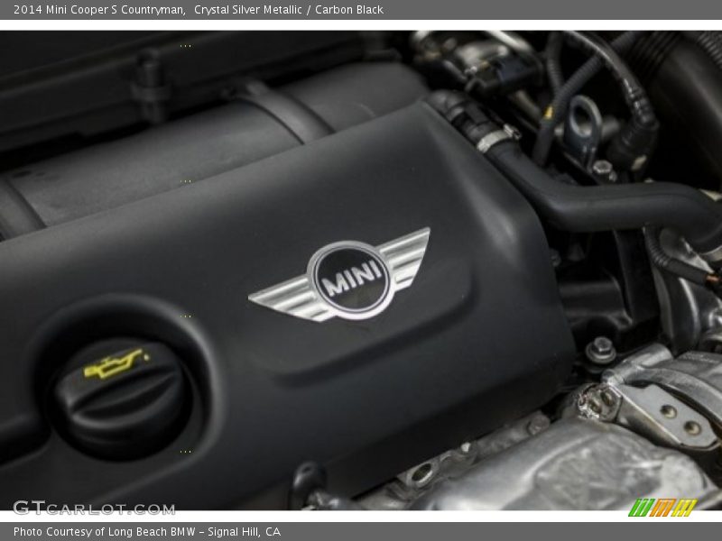 Crystal Silver Metallic / Carbon Black 2014 Mini Cooper S Countryman