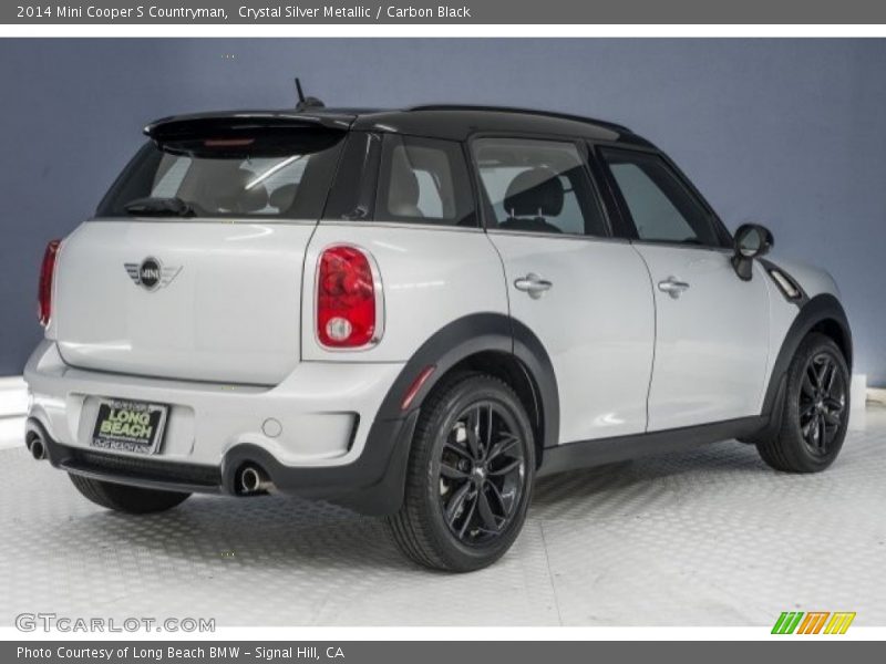 Crystal Silver Metallic / Carbon Black 2014 Mini Cooper S Countryman