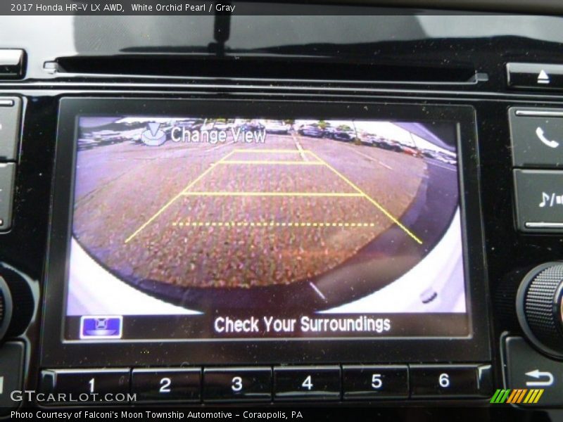 White Orchid Pearl / Gray 2017 Honda HR-V LX AWD