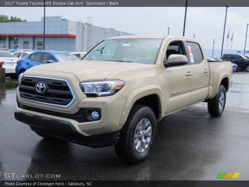 Front 3/4 View of 2017 Tacoma SR5 Double Cab 4x4