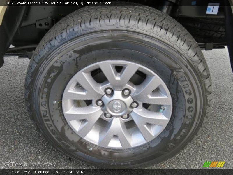  2017 Tacoma SR5 Double Cab 4x4 Wheel