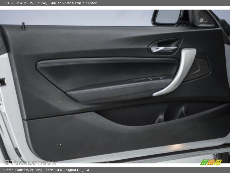 Glacier Silver Metallic / Black 2014 BMW M235i Coupe