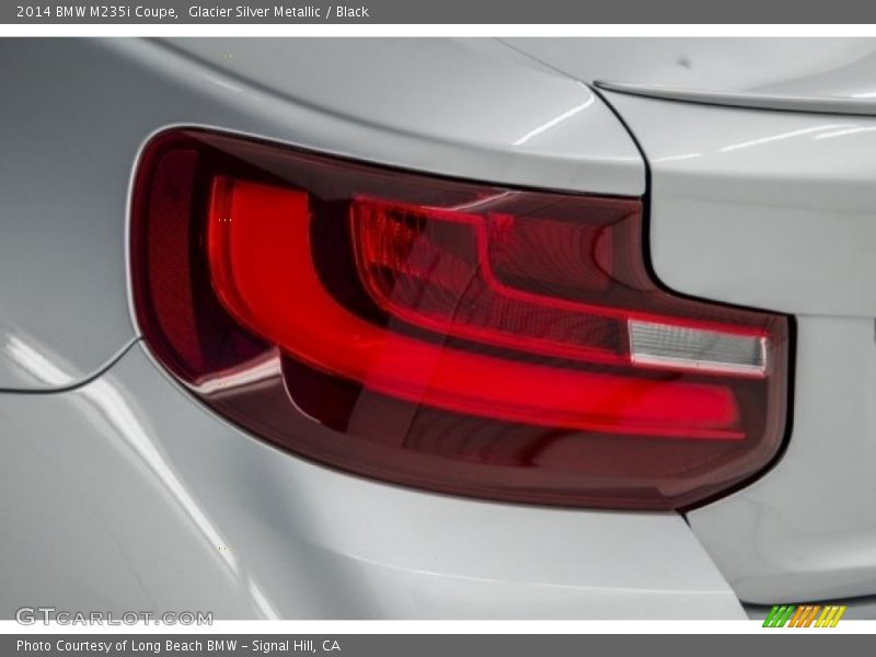 Glacier Silver Metallic / Black 2014 BMW M235i Coupe