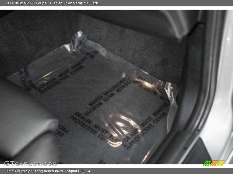 Glacier Silver Metallic / Black 2014 BMW M235i Coupe