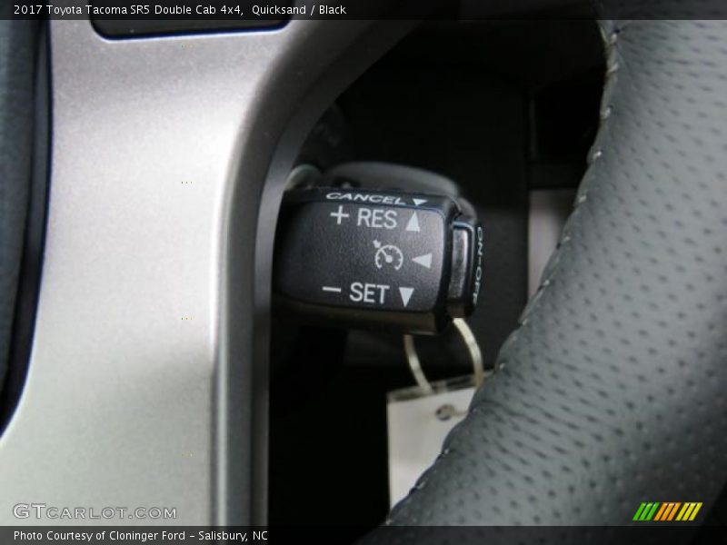Quicksand / Black 2017 Toyota Tacoma SR5 Double Cab 4x4