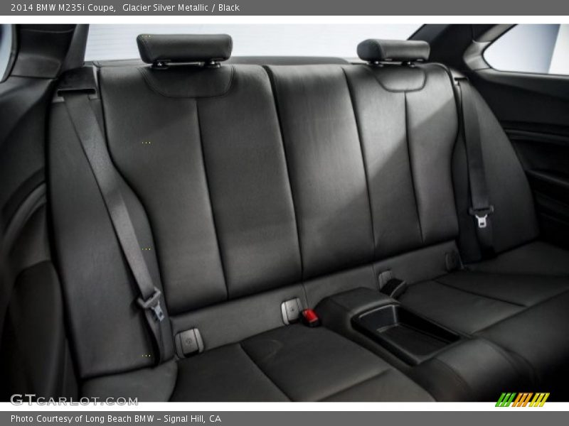 Glacier Silver Metallic / Black 2014 BMW M235i Coupe