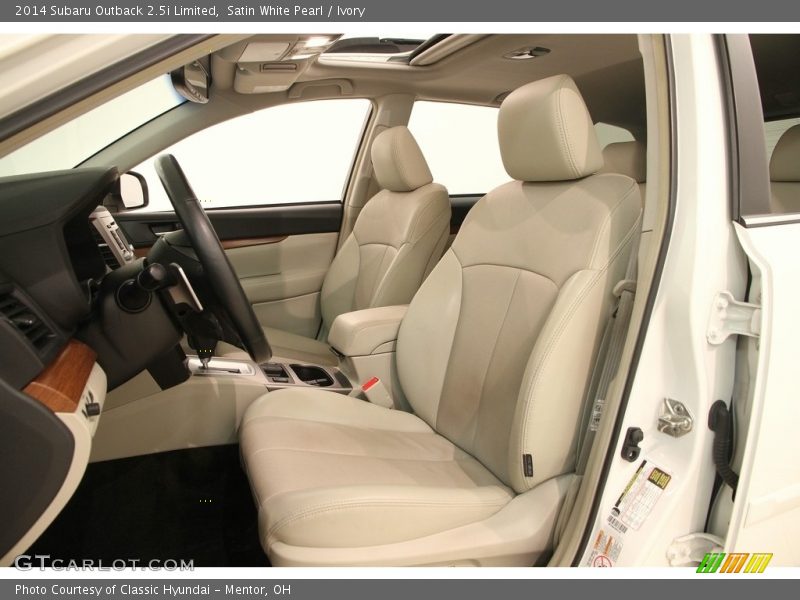  2014 Outback 2.5i Limited Ivory Interior