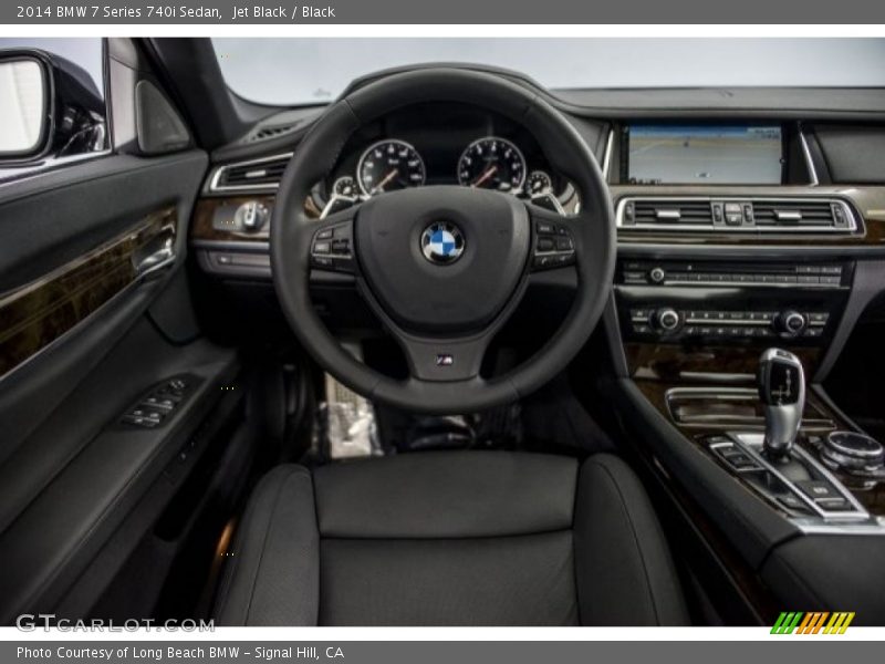 Jet Black / Black 2014 BMW 7 Series 740i Sedan