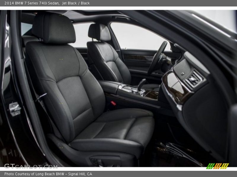 Jet Black / Black 2014 BMW 7 Series 740i Sedan