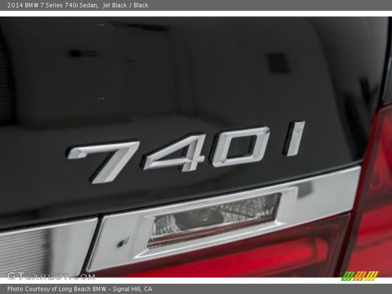 Jet Black / Black 2014 BMW 7 Series 740i Sedan