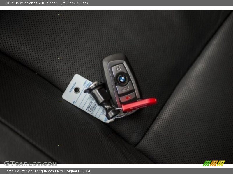 Jet Black / Black 2014 BMW 7 Series 740i Sedan