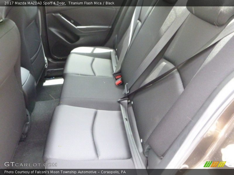Titanium Flash Mica / Black 2017 Mazda MAZDA3 Sport 4 Door