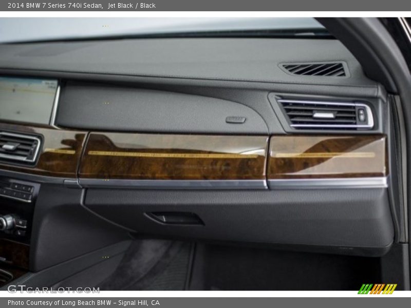 Jet Black / Black 2014 BMW 7 Series 740i Sedan