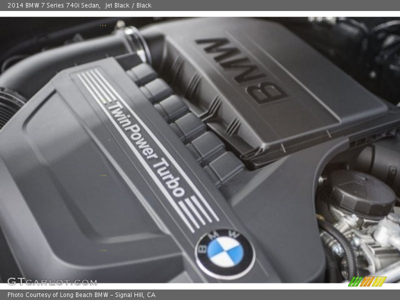 Jet Black / Black 2014 BMW 7 Series 740i Sedan