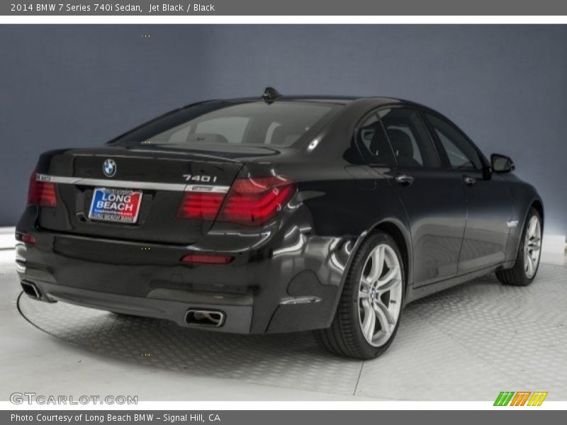 Jet Black / Black 2014 BMW 7 Series 740i Sedan