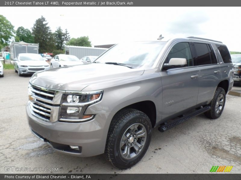 Pepperdust Metallic / Jet Black/Dark Ash 2017 Chevrolet Tahoe LT 4WD