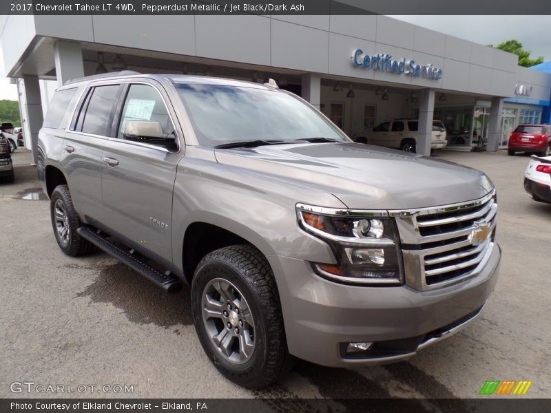 Pepperdust Metallic / Jet Black/Dark Ash 2017 Chevrolet Tahoe LT 4WD