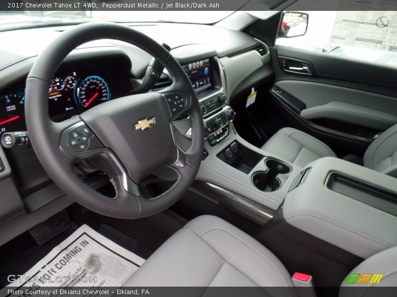 Pepperdust Metallic / Jet Black/Dark Ash 2017 Chevrolet Tahoe LT 4WD