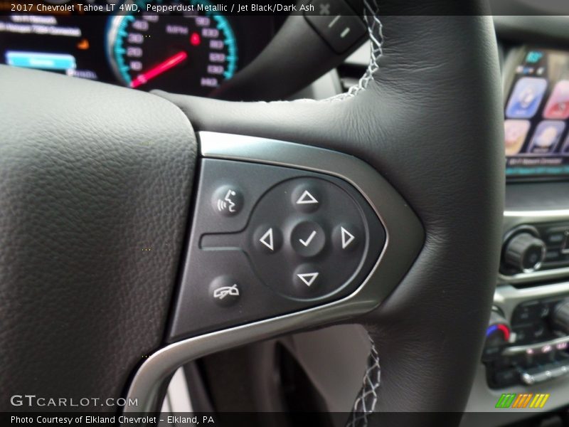 Pepperdust Metallic / Jet Black/Dark Ash 2017 Chevrolet Tahoe LT 4WD