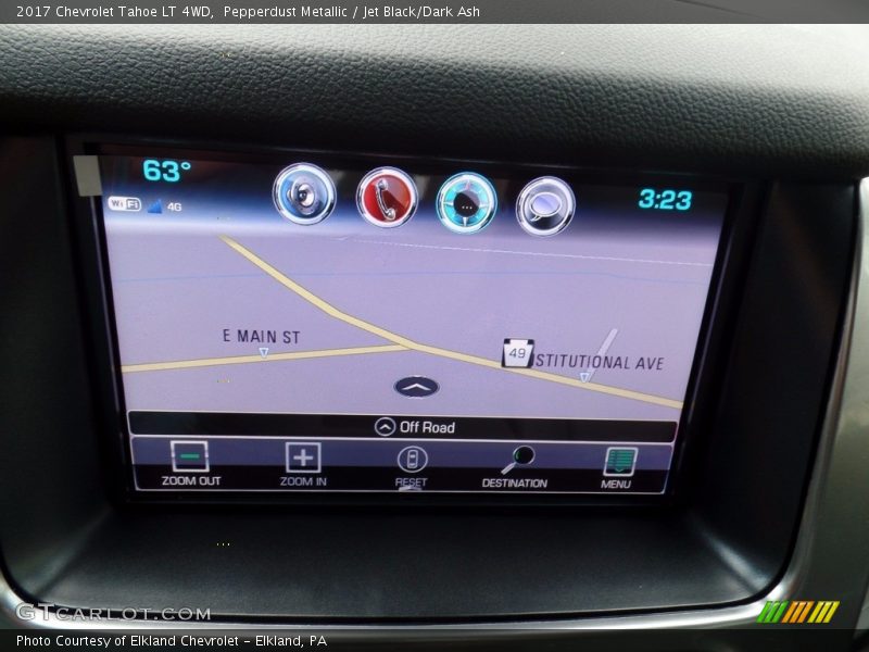 Pepperdust Metallic / Jet Black/Dark Ash 2017 Chevrolet Tahoe LT 4WD