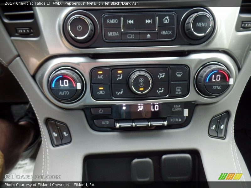 Pepperdust Metallic / Jet Black/Dark Ash 2017 Chevrolet Tahoe LT 4WD