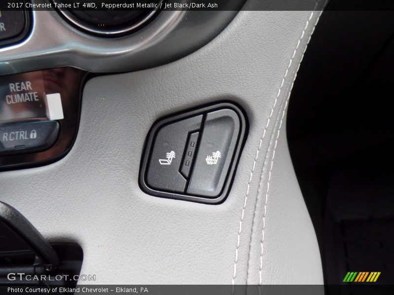 Pepperdust Metallic / Jet Black/Dark Ash 2017 Chevrolet Tahoe LT 4WD