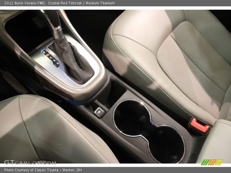 Crystal Red Tintcoat / Medium Titanium 2012 Buick Verano FWD