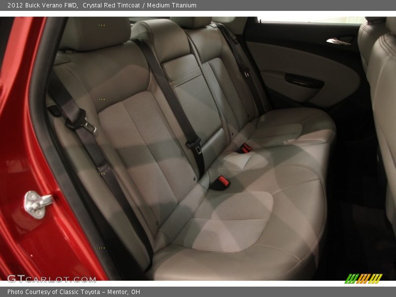 Crystal Red Tintcoat / Medium Titanium 2012 Buick Verano FWD