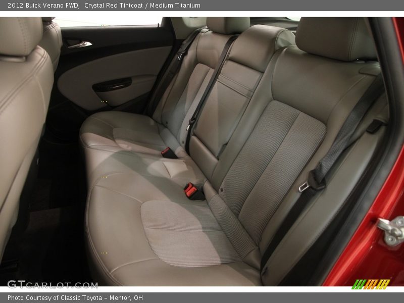 Crystal Red Tintcoat / Medium Titanium 2012 Buick Verano FWD