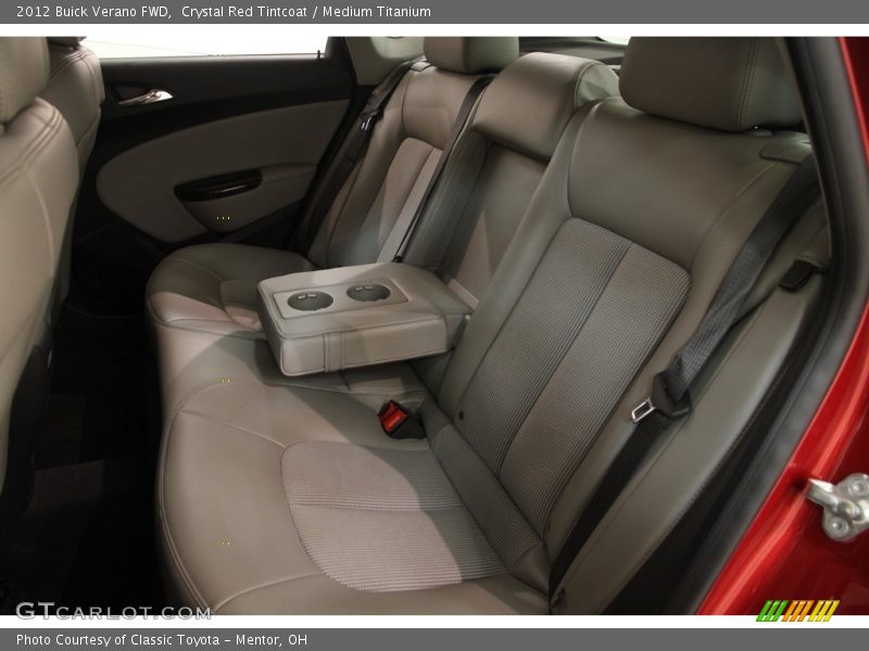 Crystal Red Tintcoat / Medium Titanium 2012 Buick Verano FWD