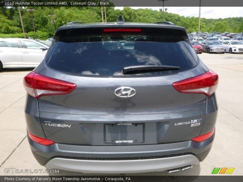 Coliseum Gray / Black 2017 Hyundai Tucson Limited AWD