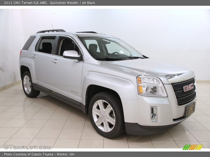 Quicksilver Metallic / Jet Black 2011 GMC Terrain SLE AWD