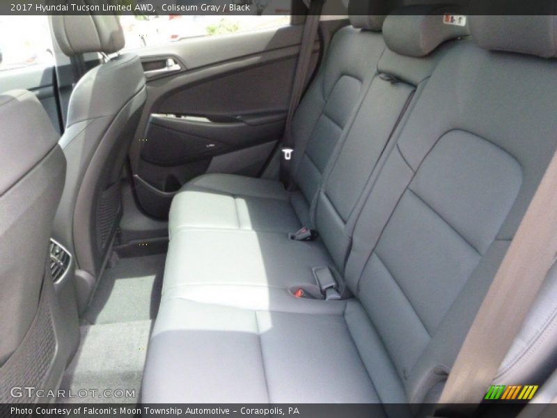 Coliseum Gray / Black 2017 Hyundai Tucson Limited AWD