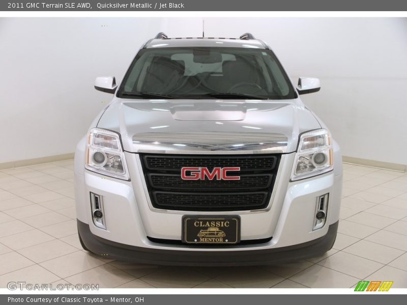 Quicksilver Metallic / Jet Black 2011 GMC Terrain SLE AWD