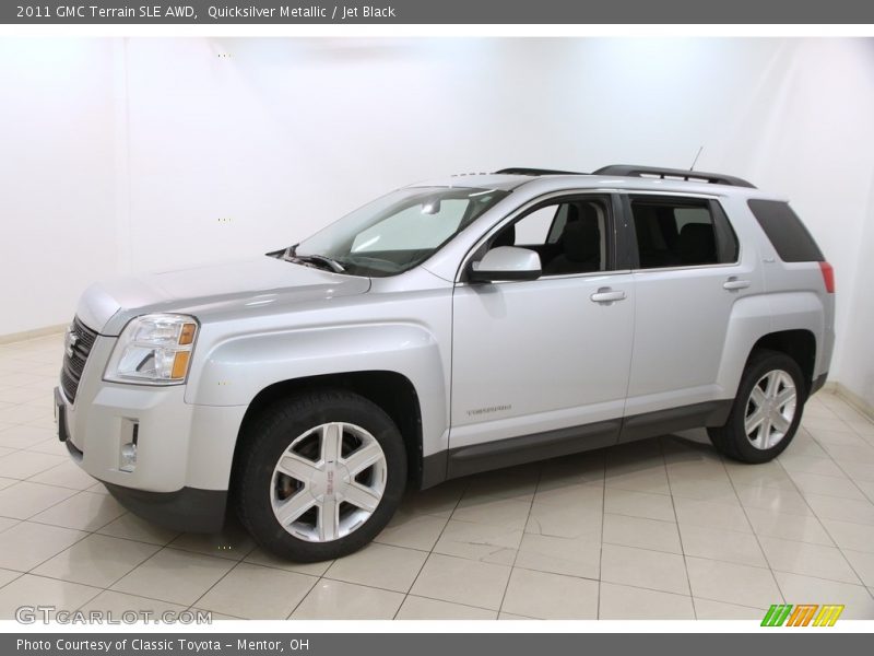 Quicksilver Metallic / Jet Black 2011 GMC Terrain SLE AWD