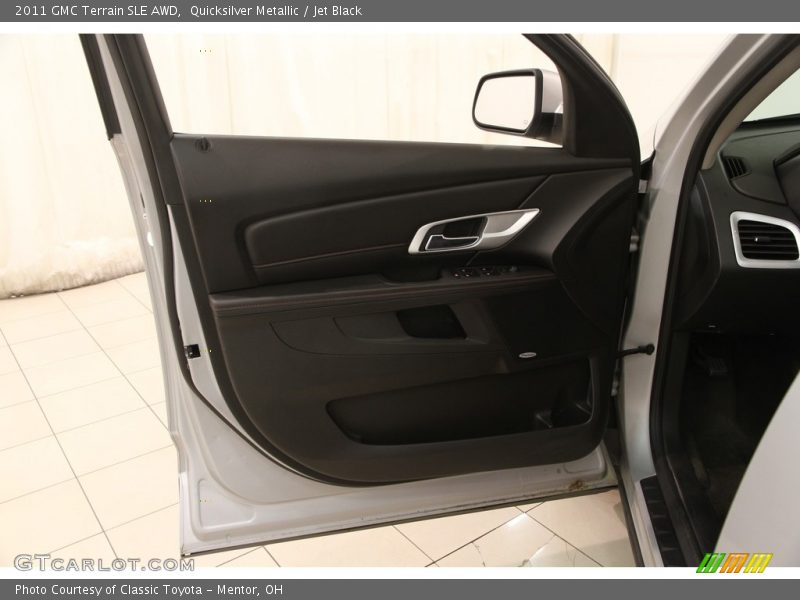 Quicksilver Metallic / Jet Black 2011 GMC Terrain SLE AWD