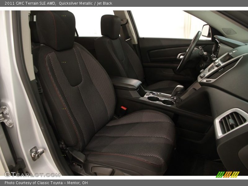 Quicksilver Metallic / Jet Black 2011 GMC Terrain SLE AWD