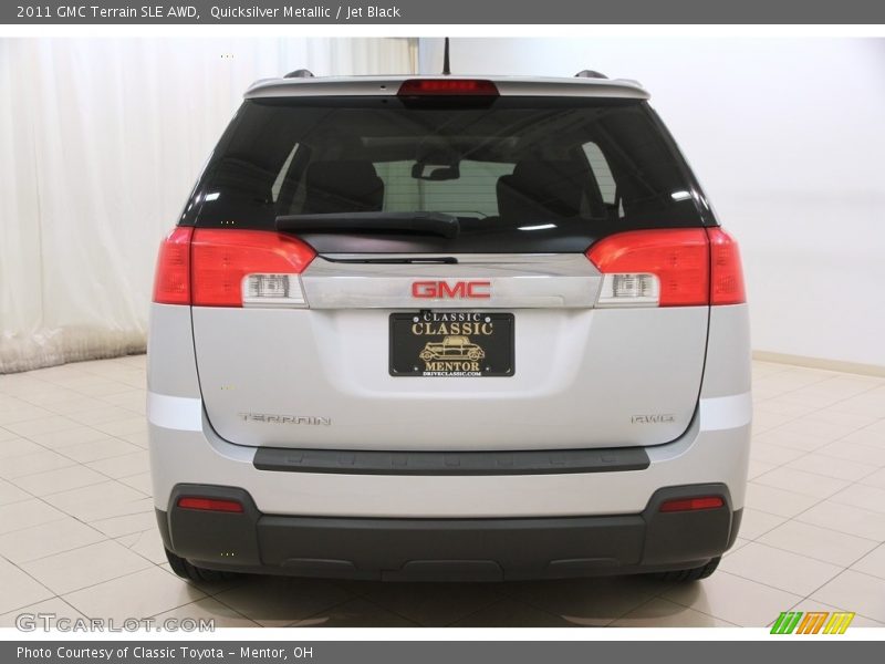 Quicksilver Metallic / Jet Black 2011 GMC Terrain SLE AWD