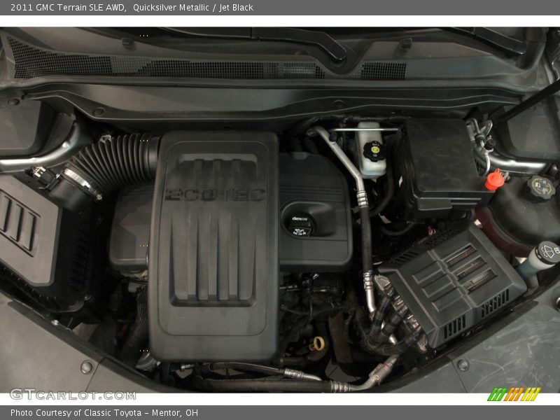Quicksilver Metallic / Jet Black 2011 GMC Terrain SLE AWD