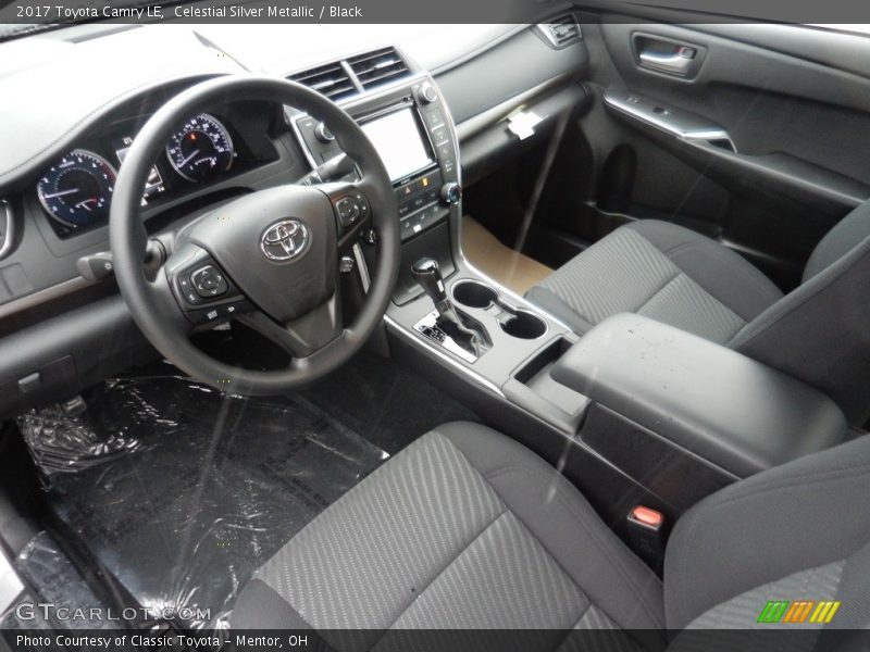 Celestial Silver Metallic / Black 2017 Toyota Camry LE