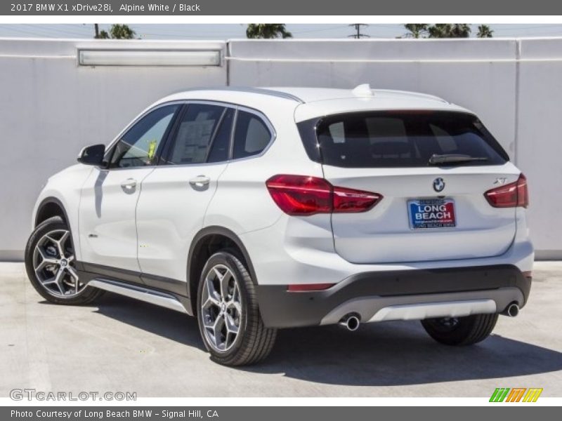 Alpine White / Black 2017 BMW X1 xDrive28i