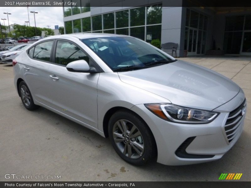 Silver / Gray 2017 Hyundai Elantra SE