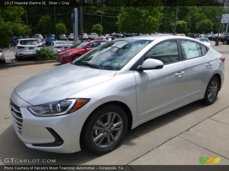 Silver / Gray 2017 Hyundai Elantra SE