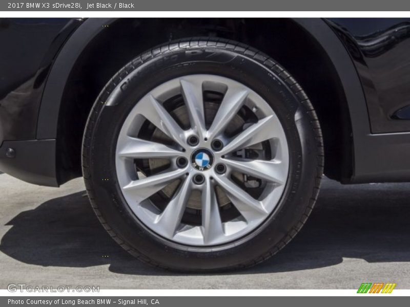 Jet Black / Black 2017 BMW X3 sDrive28i